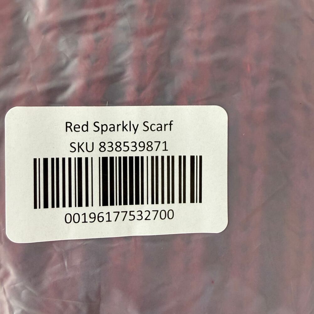 Taylor Swift NIB | All Too Well Lurex Red Sparkly… - image 7